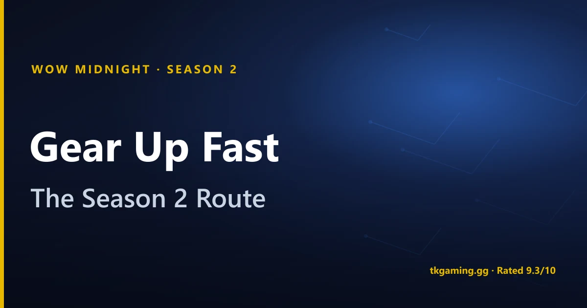 How to Gear Up Fast in WoW Midnight Season 2