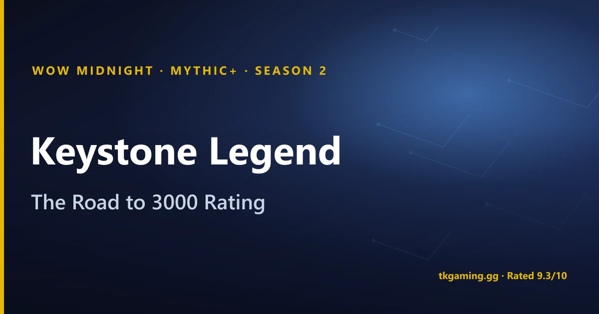 Keystone Legend (KSL) in Midnight Season 2: 3000 Rating Guide